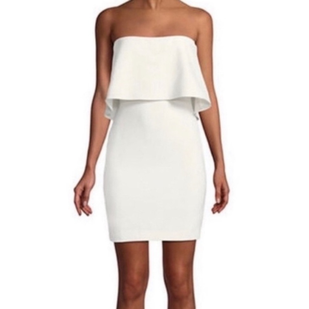 Likely driggs mini dress white